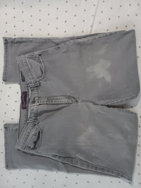 Gloria Vanderbilt Amanda Jeans size 14 faded gray - Picture 2 of 3